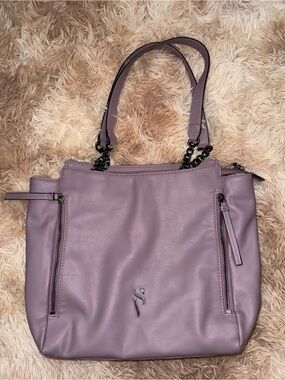 Simply Vera Vera Wang Lavender Shoulder Tote